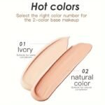 1Pc Snail Collagen Bb Cream: Brighten, Moisturize & Conceal Your Skin With A Long-Lasting, Waterproof Foundation Look! - Image 7