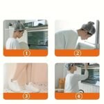 100Pcs Reusable Elastic Food Storage Covers - Transparent, Stretchable Plastic Bowl & Plate Sealing Film, Odorless, Alternative To Aluminum Foil & Deli Meat Covers, Food Contact Saf - Image 7