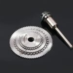 High Speed Steel Cutting Blade 7Pcs Wood Plastic Copper Aluminum Soft Metal Small Saw Blade 3.2Mm Pole Woodworking Accessories - Image 8