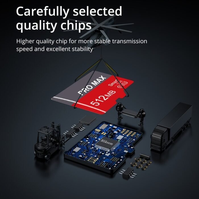 Bliksem 64Mb-512Mb Sd/Tf Flash Memory Card - High-Speed Class 4, Secure Sdhc/Sdxc, Compact Size For Phone, Camera, Tablet, Laptop, Car Audio & Game Console, Versatile Compatibility | Bold Color Scheme | Smart Compatibility - Image 4
