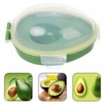 Reusable Avocado Keeper Storage Container - Plastic Flip Top Fresh Pod For Avocado, Multipurpose, Dishwasher Safe, Rectangle Shape, No Electricity Required - Image 2