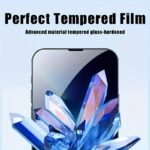 3-Pack Glossy Tempered Glass Screen Protectors, Full Coverage Anti-Fingerprint Overlay For Iphone 14/13/12/11/Se/X/Xr/Xs/8/7 Plus - Case Friendly, Anti-Scratch & Shatterproof - Image 5