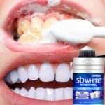 1 Bottle 80Ml 5D Bright Toothpowder, Tooth Deep Cleaning Powder, Fresh Breath Purple Toothpaste Dental Care Products With Pearl Powder, Ideal For Women Gifts