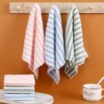 10Pcs/Set The Kitchen Rag Is Free Of Oil, Super Strong Washing Water, Thickened Towel, And The Color Is Delivered Randomly - Image 11
