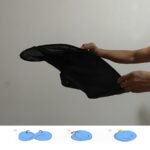 1Pc, Umbrella-Shaped Hair Cape, Professional Salon Hair Gown, Foldable Polyester Hair Hat, Easy To Clean, Durable Hair Salon Wrap - Image 2