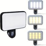 Portable Rechargeable Led Ring Light, 3 Light Modes, Usb & Battery Powered, Compatible With Iphone 15/14/13/12/11 Pro Xs, A72/A71/A52/A51, For Phone, Camera, Video, Zoom Meetings, High Power, Clip-On, Adjustable, With Front & Back Clips - Image 2