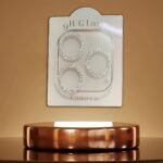 1Pc 9H Glass Camera Lens Protector For Iphone 11-15 Pro Max/Mini/Plus, Sparkling Diamond Design, Tempered Glass Screen Protection, Scratch Resistant And Easy Installation - Image 9