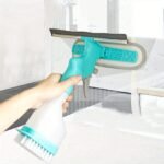 Versatile 4-In-1 Glass Cleaner Brush With Spray, Scraper, And Scrubbing Options - Ideal For Windows, Mirrors, Tiles - Easy-To-Use Household Cleaning Tool, Bathroom, Kitchen, And Living Room Cleaning Essentials|Spray Function|Multipurpose Brush - Image 9
