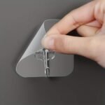 10Pcs Transparent Hooks Multi-Purpose Wall Hook Strong Suction Cup Sucker Wall Hooks Hanger For Kitchen Bathroom, Utility Hooks - Image 2