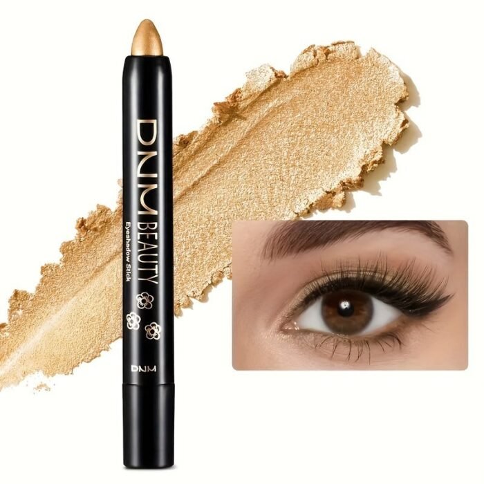 16-Color Matte & Shimmer Eyeshadow Stick - Long-Lasting, Waterproof, Blendable, Smudge-Proof For Precise Eye Makeup - Perfect For Dates, Parties & Birthdays - Sophisticated Look With Metallic Shades, Birthday Makeup | Rotating Mechanism | Smudgeproof Makeup - Image 5