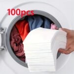 100/80/30Pcs Color Catcher Laundry Sheets - Non-Woven Fabric, Fade-Resistant & Brightening Clothes Protector, Prevents Dye Transfer And Enhances Washing Machine Protection For Enhanced Garment Care, Laundry Room Accessory - Image 4