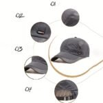 1Pc Unisex Quick-Dry Baseball Cap, Versatile Sports Hat For All Seasons! - Image 7