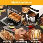 1 Roll Heavy Duty Non-Stick Parchment Paper For Baking, Grilling, Air Fryer & Steaming - Silicone Oil Resistant Baking Sheets For Chicken, Fish, Vegetables & More - Perfect For Holidays & Everyday Kitchen Use - Image 13