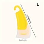 1Pc Durable Silicone Kitchen Scraper - Non-Stick, Easy To Clean, Oil-Proof Cooking Spatula For Baking, Grilling, And Frying - No Battery Needed, Durable Plastic Material - Image 4