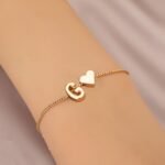 Letter Mini Love Heart Thin Chain Bracelet Simple Minimalist Hand Chain Jewelry Decoration Gift Birthday Gift - Image 15