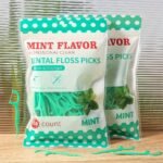 50/150/450/1050Pcs Ultra Thin Mint Disposable Dental Floss Sticks - Portable Dental Floss Sticks Must Carry When Going Out - Safe And Convenient For Traveling And Hygiene - Image 14