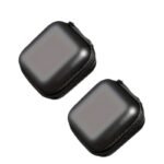 Luxury Storage Case, Earphone Case Hard Headphone Bag For Airpods Earpods Ear Pads Wireless Earphone Accessories, Ideal For Organizing Earbuds, Chargers, And Small Accessories, Accessory Organizer, Durable Sleek Black Case, 7*7*3Cm - Image 5