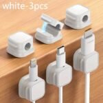 1/3/6Pcs Cool Magnetic Data Cable Storage Organizer And Charging Cable Holder - Giving You A Neat Desktop - Image 5