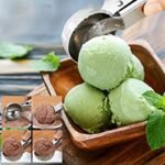 1Pc, Ice Cream Scoop, Melon Spoon, Stainless Steel Spoon For Baking, Ice Cream Digger Spoon With Trigger, Modern Dough Scoop, Reusable Melon Spoon, Washable Dessert Spoon For Party Wedding For Restaurant Home, Kitchen Gadgets, Dorm Essentials - Image 8