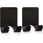 1/2/3Pcs Simple Wall-Mounted Shaver Holder Rack, Durable Plastic, Fashion Bathroom Storage Rack, For Men And Family Gift - Image 7