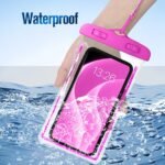 2Pcs Luminous Waterproof Mobile Phone Bag Touch Screen Swimming Self-Sealing Sealed Bag Beach Diving Photography Drifting Transparent Waterproof Mobile Phone Case - Image 4