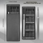 25-In-1 Precision Screwdriver Set, Multi-Function Repair Tools For Mobile Phone & Tablet Disassembly, Durable Plastic, Uncharged - With Various Screw Heads - Image 3