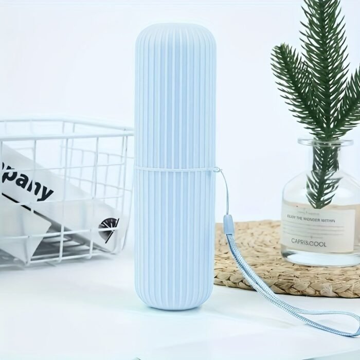 1Pcs Portable Travel Toothbrush Storage Container Box, Gargle Cup, Toothpaste Holder, Toothbrush Carrying Box, Toothbrush Travel Containers - Image 9