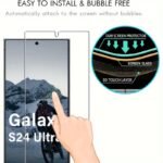 2Pcs For Galaxy S24 Ultra Soundwave Technology Fingerprint Unlock 9H Hd Scratch-Resistant Tempered Glass Screen Protector - Image 8