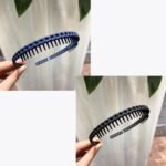 2/3/4/5Pcs Hair Scrunchies With Teeth, Anti-Slip Headbands For Washing Face And Styling, Hair Accessories - Image 11