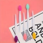 1Pc Pink Silicone Nose Brush - Dual-Sided Soft Exfoliating & Massaging Facial Cleaner, Blackhead Removal Tool For Smooth Skin, Formaldehyde-Free, Ideal For Men & Women'S Home Care - Image 6