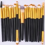 20/34Pcs Makeup Brush Set And 8Pcs Mini Makeup Brush Professional Soft Synthetic Powder Foundation Eyeshadow Makeup Brush Cosmetics Suitable For Beginners - Image 19