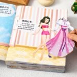 A Sticker Book Designed For Girls Featuring Princess Themes, Perfect For Diy Peel And Stick Activities. It'S A Fun Art Gift For Children, Suitable For Christmas, Party Favors, And School Craft Activities. Chinese Version - Image 3