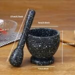 1 Set, Grinding Bowls, Kitchen Garlic Press Bowls, Kitchen Peper Crushers, Food-Grade Pp Material Multi-Purpose Grinders, Garlic Mashers, Seasoning Spice Tools, And Grain And Supplementary Food Grinders For Restaurant Kitchen - Image 2