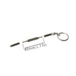 1Pc 3-In-1 Portable Eyeglass, Sunglasses & Watch Repair Kit With Keychain Screwdriver - Image 8