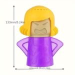 1Pc Angry Mom Microwave Cleaner - Effortless Kitchen Stain & Odor Remover, No Electricity Needed, Battery-Free, Easy Wipe Clean Design, Microwave Accessories - Image 4