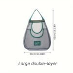 Versatile Kitchen Storage Mesh Bag - Wall-Mounted Organizer For Fruits, Vegetables, Ginger & Garlic | Essential Home Accessory - Image 3