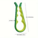 1Pc 4-In-1 Multi-Purpose Can Opener With Non-Slip Grip - Perfect For Beer Bottles And Home Kitchen Use - Image 3