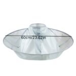 Adult Medium Size Haircut Cloak Cloth Hair Dye Three-Dimensional Breathable Household Haircut Cloak Foldable Haircut Tool - Image 5