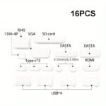 Silicone Laptop Camera Privacy Covers - Dust Plug Set For Pc Ports & Interfaces, Anti-Dust Protective Waterproof Caps - Image 6