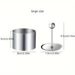 1Pc Cold Dish Mold, Stainless Steel Circular Dish Press Mold, Cake Mold, Suitable For Restaurant Kitchen - Image 2