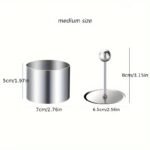 1Pc Cold Dish Mold, Stainless Steel Circular Dish Press Mold, Cake Mold, Suitable For Restaurant Kitchen - Image 4