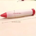 Silicone Icing Piping Pen, Uncharged Food Decorating Writing Tool With Pastry Nozzle For Cookie, Cake & Dessert Decoration, Kitchen Accessories Bakeware - Image 2