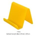 2-In-1 Desktop Mobile Phone Stand: Smartphone Holder With 2.36*1.96Inch 6*5Cm Space For Your Phone! Creative Mobile Phone Stand Bedside Desktop Field Watching Movies Mobile Phone Seat Watching Tv Tablet Computer Stand Mobile Phone Stand - Image 3