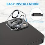 2Pcs Tempered Glass Camera Lens Protector For Iphone 13 14 15 16 Pro Max & For Iphone 11 12 Pro Max - Image 5