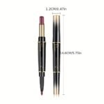 1Pc 16 Color New Double Ended Nude Lasting Matte Waterproof Lipliner And Lipstick Pencils - Image 6