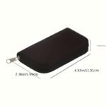 1Pc Portable Multi-Function Pvc Camera Card Storage Bag - Securely Store Cf, Sd & Switch Memory Cards! Keep Your Media Safe And Organized ? 1 Compact Case With 18 Sd Slots + 4 Cf Compartments - Image 2
