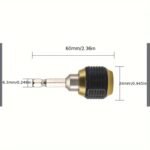 Hand Electric Drill Three-Claw 60Mm Large Head Pop-Up Hexagonal Handle Quick Change Connector - Image 2