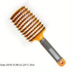 1Pc Of A Magical Scalp Massaging Hairbrush Designed For Women - A Professional Tool For Detangling Wet Curly Hair - A Hairdressing Accessory. - Image 17