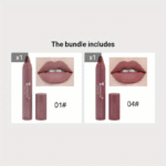 1Pc Sexy Matte Lipstick Waterproof Long Lasting Color Rendering Non-Stick Velvet Lips Liner Pencil Woman Makeup Cosmetics Valentine'S Day Gifts - Image 20