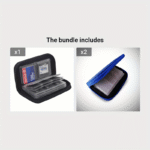 1Pc Portable Multi-Function Pvc Camera Card Storage Bag - Securely Store Cf, Sd & Switch Memory Cards! Keep Your Media Safe And Organized ? 1 Compact Case With 18 Sd Slots + 4 Cf Compartments - Image 17